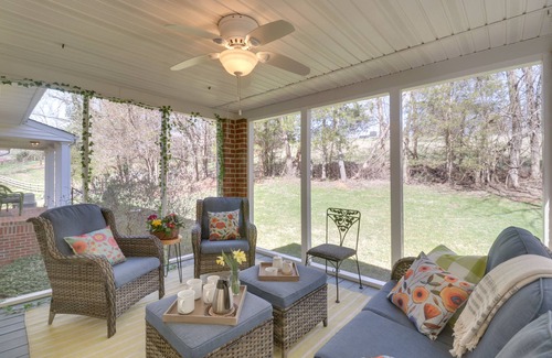 Orange House | Rural and Spacious Virginia Home on ~ 2 Acres!