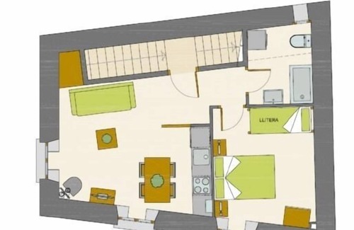 Borreda Cottage | Rural apartment Apartaments rurals Can Pistola for 2 people