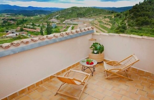Fuentespalda Cottage | Rural apartment La Morada del Cura for 4 people