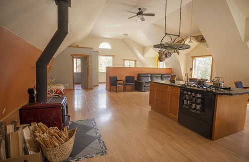 Crescent Valley House | Rural Chalet Style Ski/Hike in Home