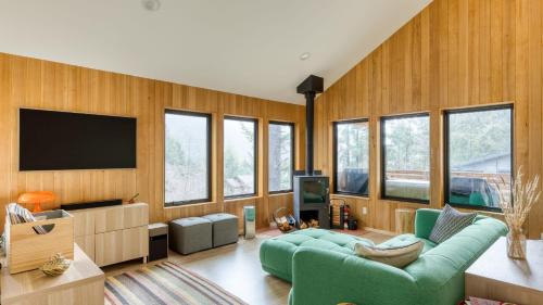 Arch Cape House | Rustic Arch Cape Getaway w Vibrant Interior Walk to the Beach Cape Wonder