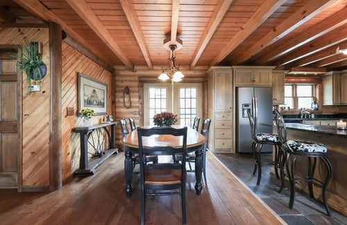 Celina Cabin | Rustic Cabin Near Bike Path — Seasonal Heated Pool, Movie Theater & Fireplace