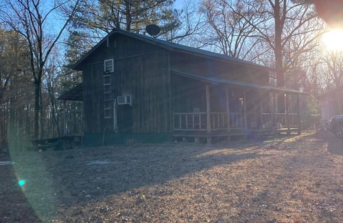 Amity Cabin | Rustic Cabin on 60 acres of wooded land.