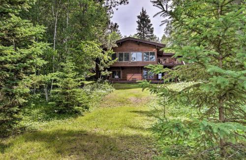 Park Rapids House | Rustic Cozy Cabin on Island Lake with Fire Pit, Dock