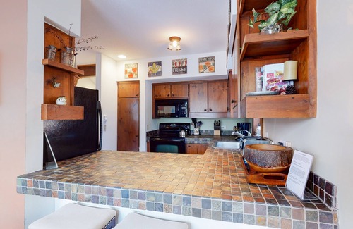 Plymouth House | Rustic home with a private hot tub, fireplace, cable, & washer/dryer