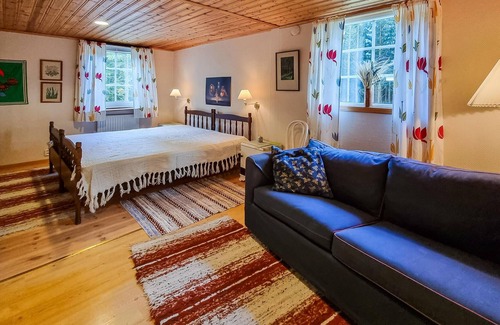 Torup House | Rustic house in rural area and undisturbed location in the forest.