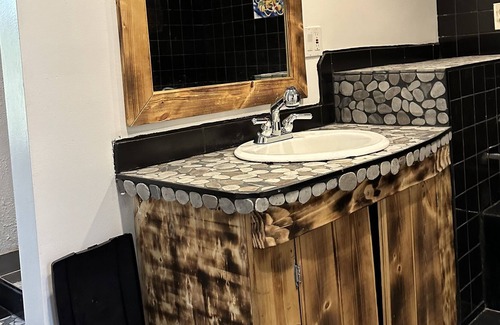 Amsterdam Apartment | Rustic, king bed. Pets welcome! Close to shopping, hospitals, restaurants, etc.
