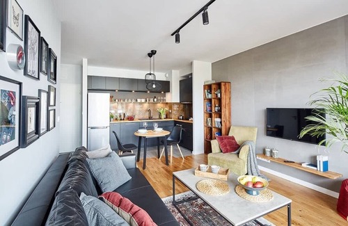 Zoliborz Apartment | Rydygiera 6 Elegant Apartment Parking