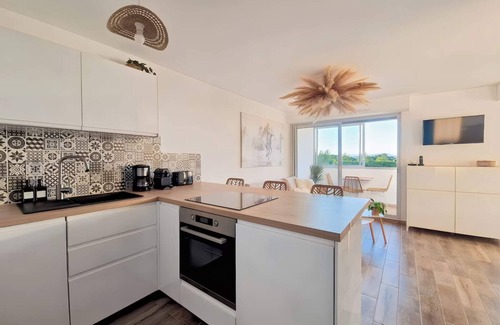 Carnon-Plage Apartment | Sable & Pampas - Meublé de Tourisme 5 Étoiles Détente et Confort à Carnon Plage