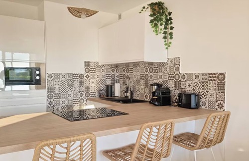 Carnon-Plage Apartment | Sable & Pampas - Meublé de Tourisme 5 Étoiles Détente et Confort à Carnon Plage