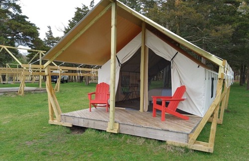 Northwest Harbor RV Rental | Safari Tent Glamping,D28-CedarPt, East Hampton, NY