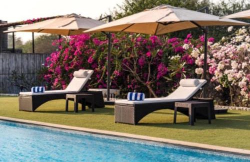 Alibaug Villa | SaffronStays Brunton House, Alibaug - luxury pool villa near Awas Beach