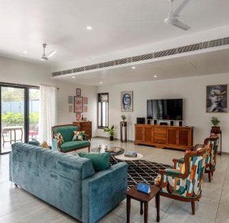 Alibaug Villa | SaffronStays Mayfair Gardens 4 bedroom petfriendly pool villa