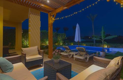 Ain Sokhna Villa | Safty Palm Oasis Private Pool & Beach Access