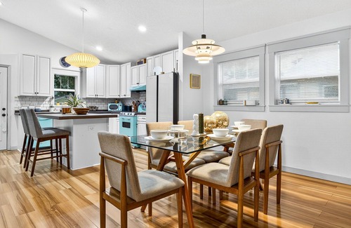 South Seminole Heights House | Salt & Sol | Luxe 3/2 + Fenced Yard + Heated Pool