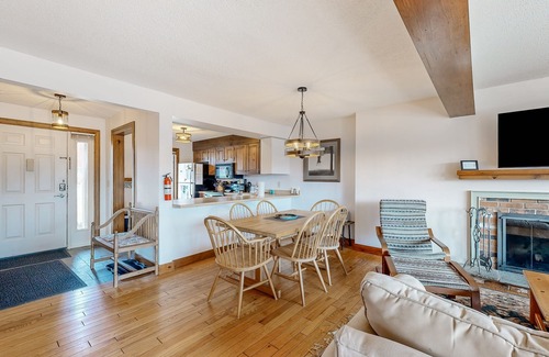Quechee House | Saltbox townhome with views & fireplace - near Quechee Club, golf, & skiing