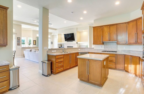 Rancho Mirage House | Saltwater Pool & Hot Tub at Mission Hills Home!