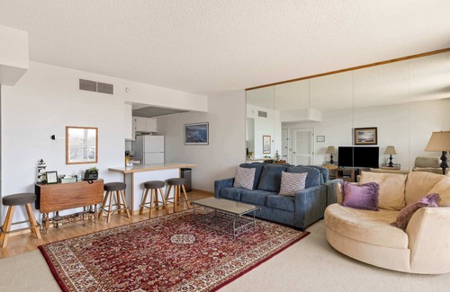 Seaside Condo | Sand & Sea (410) Seaside Escape: OceanFront w Pool & Sauna