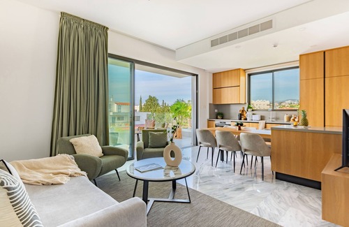 Paphos Apartment | Sanders Olive - Cute 1-Bdr Apt with Shared Pool