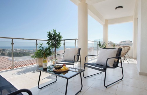 Chlorakas Apartment | Sanders Seaview - Comfy 2 Bdr Apt with Seaview