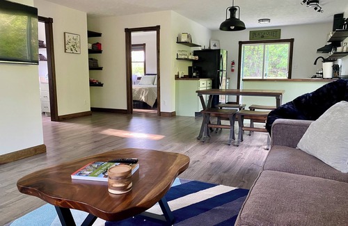 Elberta House | Sandhill Cottage, new 2-bedroom house in Elberta, dog friendly