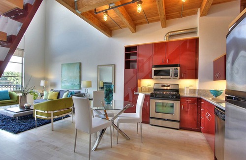 The Villas Condo | Santana Row Luxury Executive Loft 2BR/1,5BATH