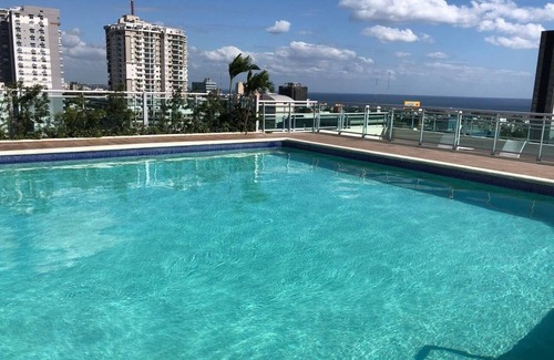 Downtown Santo Domingo Apartment | Santo Domingo Apartment with Rooftop Pool with Ocean & City Views