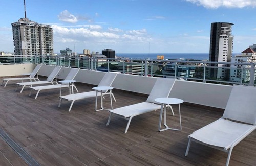 Downtown Santo Domingo Apartment | Santo Domingo Apartment with Rooftop Pool with Ocean & City Views