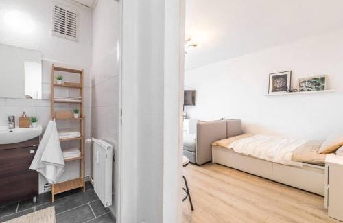 Nordost Apartment | Sauber und modern, Netflix, Wifi, Leipzig Flair, Küche