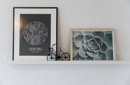Nordost Apartment | Sauber und modern, Netflix, Wifi, Leipzig Flair, Küche