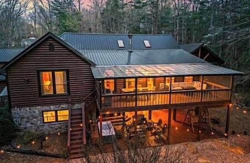 Blue Ridge House | Sauna Hot/Cold Tubs Fightingtown Creek Blue Ridge