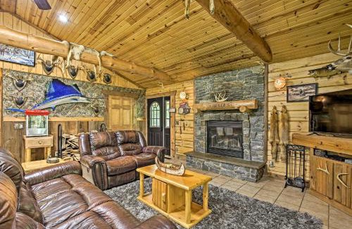 Holcombe House | Scenic Cabin on 2 Acres Near Lake Holcombe Marina!