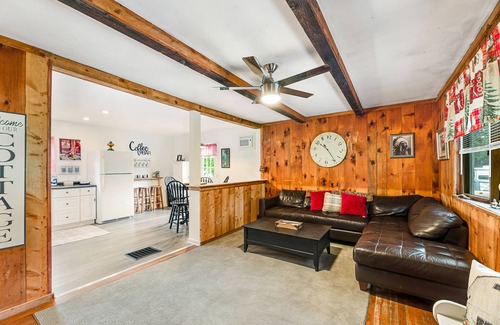 Beaver Dams House | Scenic country lodge with a porch, picture-perfect views, full kitchen, & WiFi