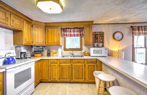 Lyman House | Scenic Lyman Home on Swan Pond w/Wraparound Deck!