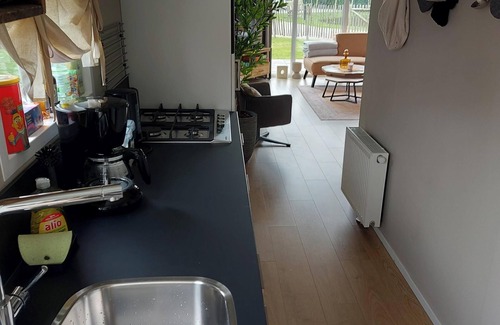 Lathum Ski Chalet | Schönes Ferienhaus in Holland am See, im Ferienpark mit Schwimmbad uvm