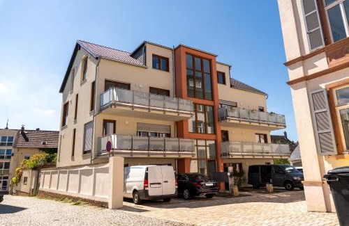 Mainz-Bingen Apartment | Schicke Neubau-Apartments I zentral I Parkplatz I Aufzug I 1-8 Personen