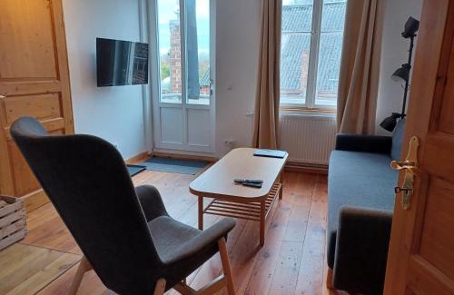 Steinhoefel Apartment | Schlossblick Apartment für 4 mit Küche Kamin Netflix Parken und Hofladen