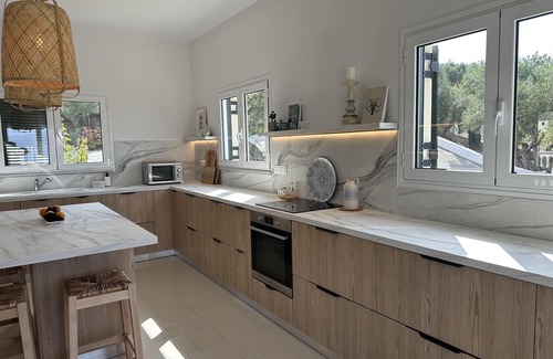 Kissamos House | Sea and mountains . Beautiful villa with stunning views