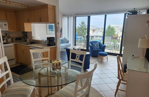 Bethany Beach Condo | Sea Colony garden condo steps to pool & ocean and only a short walk to town.