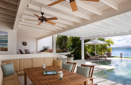 Long Island Villa | SEA HORSE VILLA AT JUMBY BAY - Luxury 3 bedroom beachfront villa - jumby bay resort