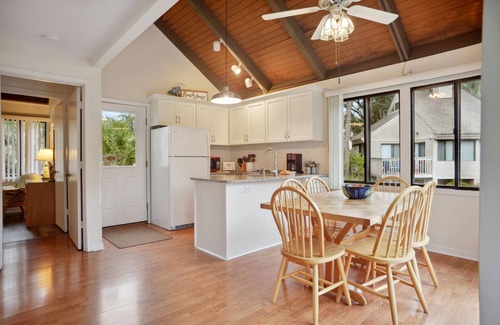 Night Heron House | Sea Pines - 3 bedroom 2 bath Cottage with Spectacular Lagoon View