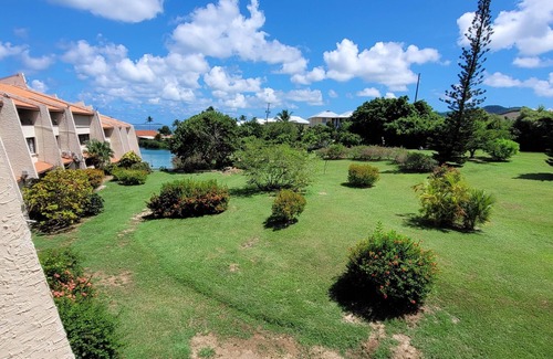 Estate Golden Rock Condo | Sea Turtle Condo with Loaded Amenities