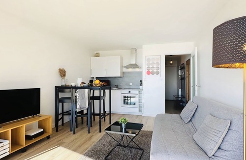 Merlimont-Plage Apartment | Sea view apartment at the foot of Merlimont beach