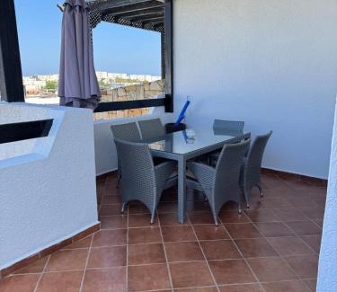 Fnideq Apartment | Sea View Penthouse with Rooftop Lounge