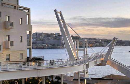Sliema Apartment | Seafront Apartment with Pool, Upmarket Complex