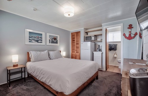 Ocean Bay Park Hotel | Seashore Condo Hotel #16, Cozy Fire Island Escape, Near Ferry - With Bay Views and Steps from the Beach.