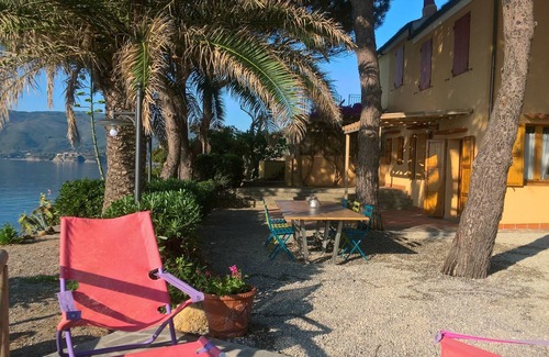 Porto Azzurro Apartment | Seaside apartment 50 meters from the beach with private pine forest