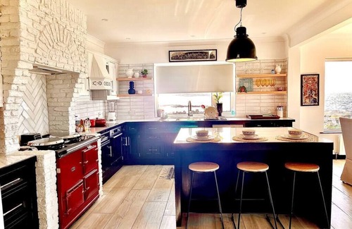 Ballinderreen House | Seaside Luxury 3 Bdrm on Galway Bay Near Kinvara!
