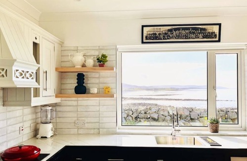 Ballinderreen House | Seaside Luxury 3 Bdrm on Galway Bay Near Kinvara!