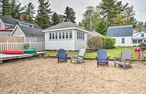Sebago Cottage | Sebago Lake Cottage w/Patio + Beach Access!